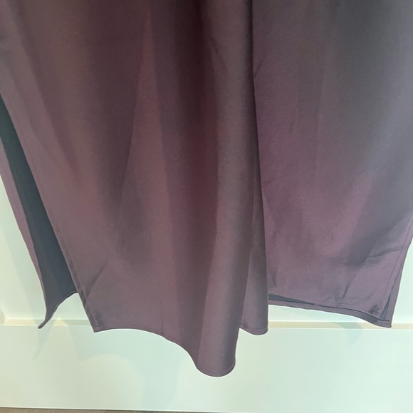 BHLDN Purple Cowl Neck Dress - Picture 11 of 16